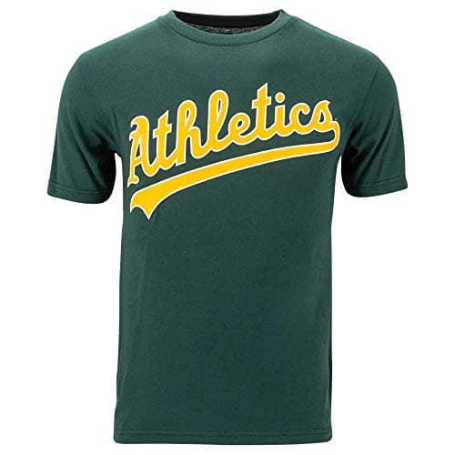  Oakland A's (Athletics) (ADULT 2X) 100% Cotton Crewneck MLB  Officially Licensed Majestic Major League Baseball Replica T-Shirt Jersey  by Majestic Athletic : Sports & Outdoors